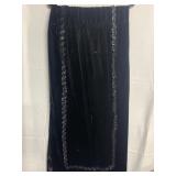VINTAGE ECHO ORIGINATIONS VELVET WRAP W/ SEQUIN