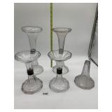 GLASS HAT STANDS