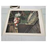 JOSEPH CORREALE "FLORIST" LITHOGRAPH - # 25/300 -