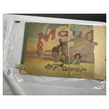 MAUD NY F. OPPER COVER AND EDGE OF PAPER DAMAGE