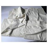 FOUR SPRING MAID WONDER CALE FLAT TWIN SHEETS, 2