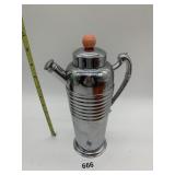 CENTURY CHROMIUM PLATED WITH ORANGE BAKELITE