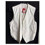 VINTAGE VEST NO BUTTONS 17 INCH UNDERARMS X 22