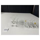 GERMAN CRYSTAL WINE GLASSES