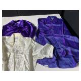 3 SILK DRYCLEANED SLEEPING SHIRTS X-MAS 12 & 15