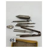 NUT SET, CURTAIN ROD GUIDING SYSTEM, PLUMB BOB