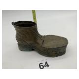 VINTAGE METAL BOOT ASHTRAY