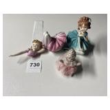 LEFTON BALLERINAS, 1 NEEDS GLUED