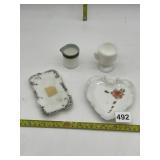 MILK GLASS INDIVIDUAL CREAMER, CHICKEN EGG CUP