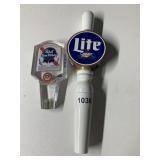 TWO BEER TAPS INCLUDING PABST BLUE RIBBON
