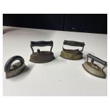 VINTAGE SMALL IRONS