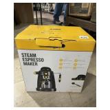 BELLA STEAM EXPRESSO MACHINE, NEW