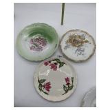 AM. BEAUTY PLATE, HAND PAINTED PLATE (SEE CHIP ON