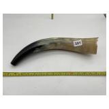 15" LONG STEER HORN NATURAL BUFFALO OR COW