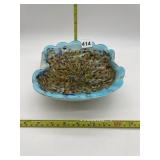 ART GLASS BOWL, MURANO-ESQUE PIECE
