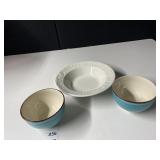 SERVING BOWL, BOWLS, SYRACUSE, ROYAL NORFOLK