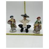 JAPAN FIGURE HOLDING WATER BUCKET NECK HAS BEEN