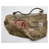 MINNEQUA FLAX CANVAS WATER BAG