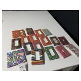DECORATIVE CLAY SWITCH PLATE COVERS