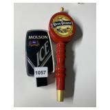 TWO BEER TAPS INCLUDING MOLSON ICE