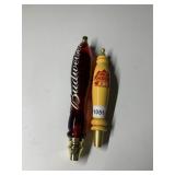 TWO BEER TABS INCLUDING BUDWEISER