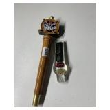 TWO BEER TAPS INCLUDING LABATT BLUE
