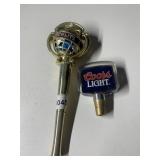 TWO BEER TABS INCLUDING SCHLITZ