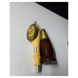 TWO BEER TABS INCLUDING HONEY LAGER