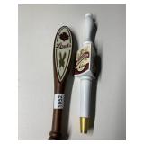 TWO BEER TAPS INCLUDING STROHS