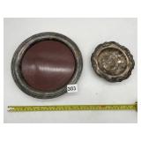 2 SILVER PLATE PIECES