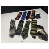 GROUP OF TIES IN LIKE NEW CONDITION