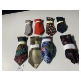GROUP OF TIES IN LIKE NEW CONDITION