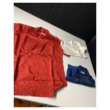 3 SILK DRYCLEANED SLEEPING SHIRTS X-MAS 12, YEAR
