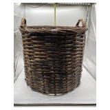 LARGE DOUBLE HANDLED WOVEN BASKET