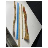 YARD STICKS, WALKING STICK