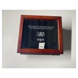 HALF DOLLAR COIN BOX, NO KEY