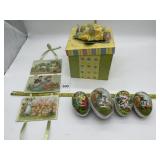 EASTER GIFT BOX, HANGING DECORATION, PAPER EGGS
