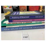 ANATOMY OF MOVEMENT BOOKS, NEW ATLAS OF HUMAN
