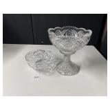 SERVING BOWL, PEDESTAL BOWL