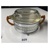 PHOENIX GLASS SMALL CASSEROLE