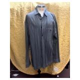 ISSEY MIYAKE MENS PLEATS SHIRT NWT, SIZE XL