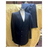 VINTAGE BURBERRY MENS SUIT, NO SIZE IN JACKET