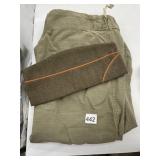 MILITARY DUFFLE BAG, SERVICE MANS HAT