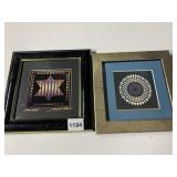 WALL HANGINGS  STAR LIGHTS, STARBURST, SIGNED, 8"