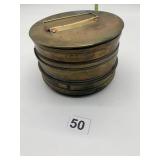 HOWARD AND MORSE BRASS SIEVE SET - 6.5" D W/