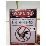 ELECTRIC FENCE SIGN