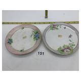 MEITO HAND PAINTED JAPAN PLATES