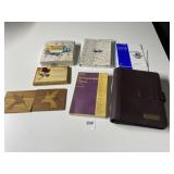 NAPKINS, BINDER ORGANIZER, WOODEN HUMMINGBIRDS,