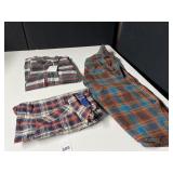 FLANNEL SHIRT SWISS TECH SZ L, SHIRTS TOWN CRAFT