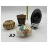 USSR DECORATED EGG AND OTHERS